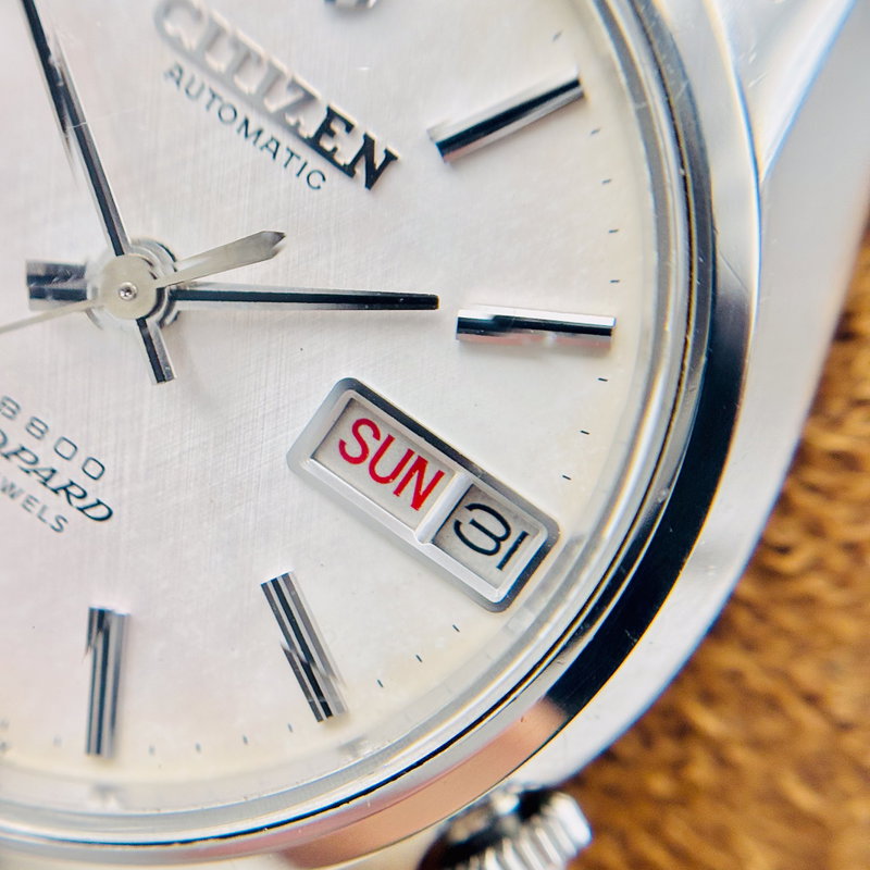 Citizen Citizen - Leopard 28800 [Near-Mint] 幽煌 (Yūkō) – Ghostly Radiance - No Reserve Price - 7700 - Men - 1974 vintage watch - image 12