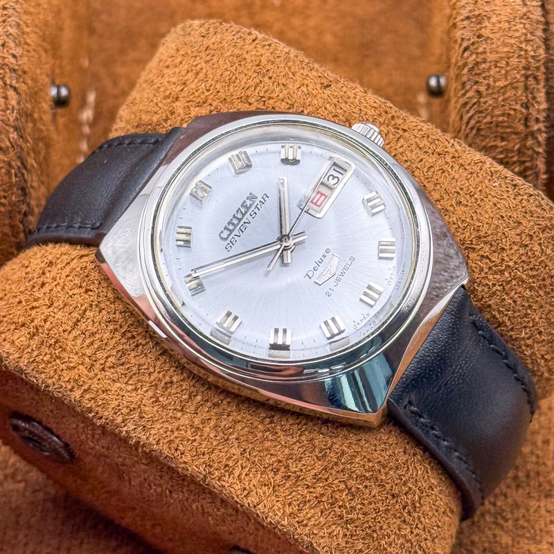 Citizen Citizen - Seven Star Deluxe 花明 (Hanaaki) – Blossom Light - No reserve price - ACSS 2932-Y - Men - 1968 vintage watch - image 12