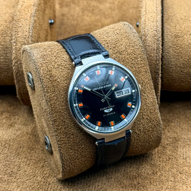 Citizen Citizen - Seven Star Custom Deluxe 古映 – Koei – Antique Reflection - No reserve price - 4-520858 Y - Men - 1968 vintage watch - image 13