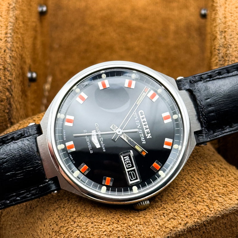 Citizen Citizen - Seven Star Custom Deluxe 古映 – Koei – Antique Reflection - No reserve price - 4-520858 Y - Men - 1968 vintage watch - image 16