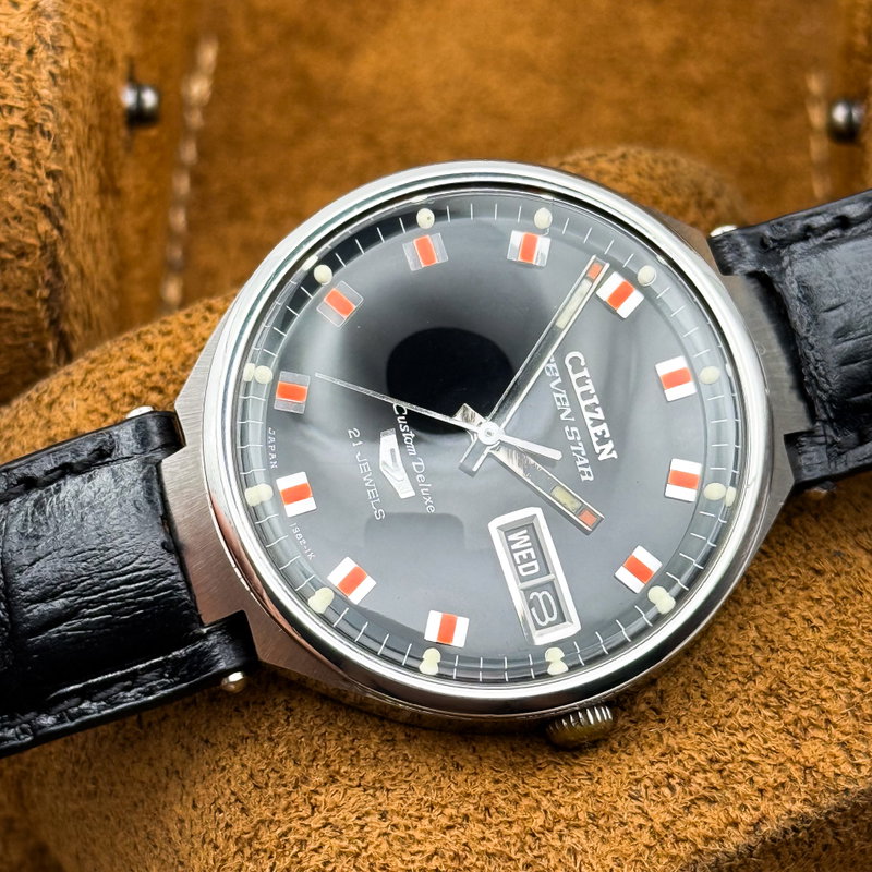 Citizen Citizen - Seven Star Custom Deluxe 古映 – Koei – Antique Reflection - No reserve price - 4-520858 Y - Men - 1968 vintage watch - image 17