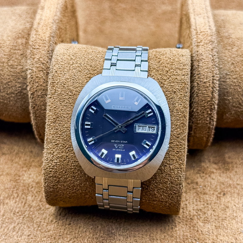 Citizen Citizen - V2 Seven Star [Near-Mint] 縁光 (Enkō) – Framed Light - No reserve price - 4-770366-Y - Men - 1971 vintage watch - image 9