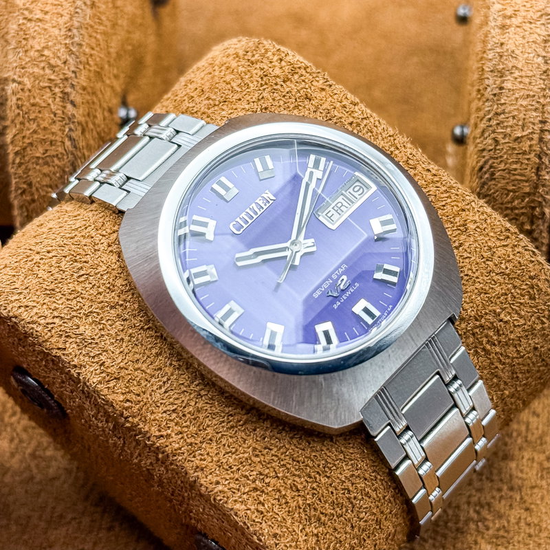 Citizen Citizen - V2 Seven Star [Near-Mint] 縁光 (Enkō) – Framed Light - No reserve price - 4-770366-Y - Men - 1971 vintage watch - image 12