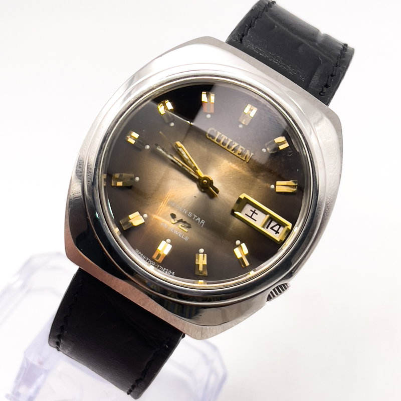 Citizen Citizen - Seven Star V2 "Gradient Charcoal Sunburst" 閃影 (Senei) – Flashing Shadow - No reserve price - 4-770889 TA - Men - 1972 vintage watch - image 9