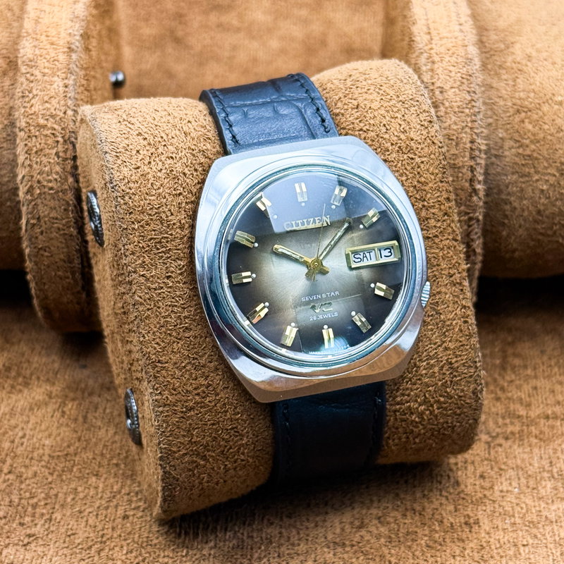 Citizen Citizen - Seven Star V2 "Gradient Charcoal Sunburst" 閃影 (Senei) – Flashing Shadow - No reserve price - 4-770889 TA - Men - 1972 vintage watch - image 10