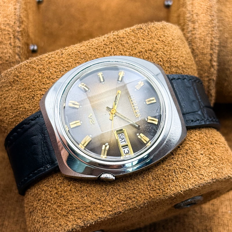 Citizen Citizen - Seven Star V2 "Gradient Charcoal Sunburst" 閃影 (Senei) – Flashing Shadow - No reserve price - 4-770889 TA - Men - 1972 vintage watch - image 13
