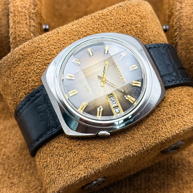 Citizen Citizen - Seven Star V2 "Gradient Charcoal Sunburst" 閃影 (Senei) – Flashing Shadow - No reserve price - 4-770889 TA - Men - 1972 vintage watch - image 15