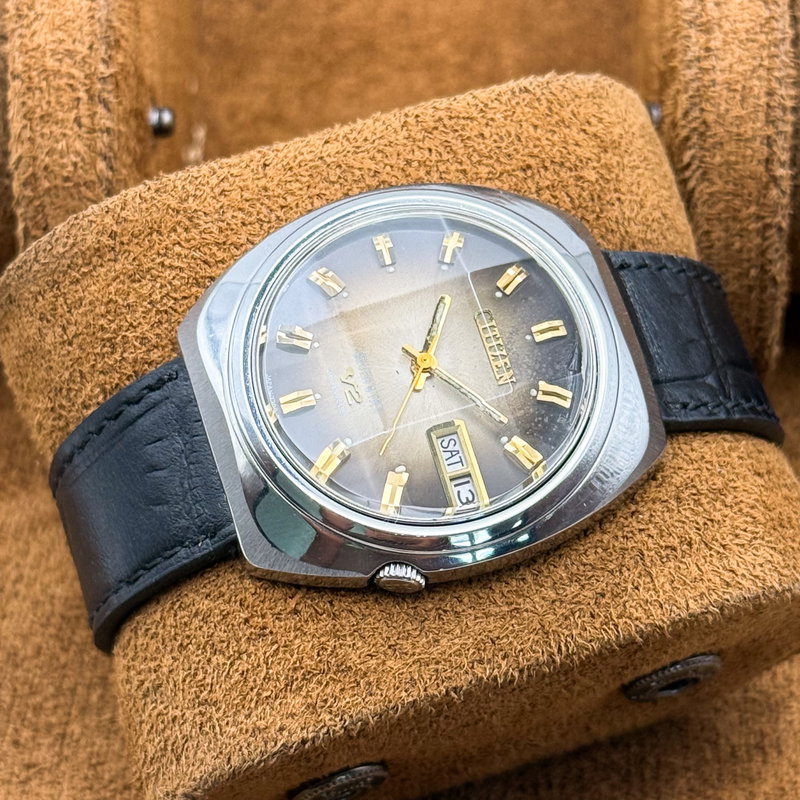Citizen Citizen - Seven Star V2 "Gradient Charcoal Sunburst" 閃影 (Senei) – Flashing Shadow - No reserve price - 4-770889 TA - Men - 1972 vintage watch - image 16