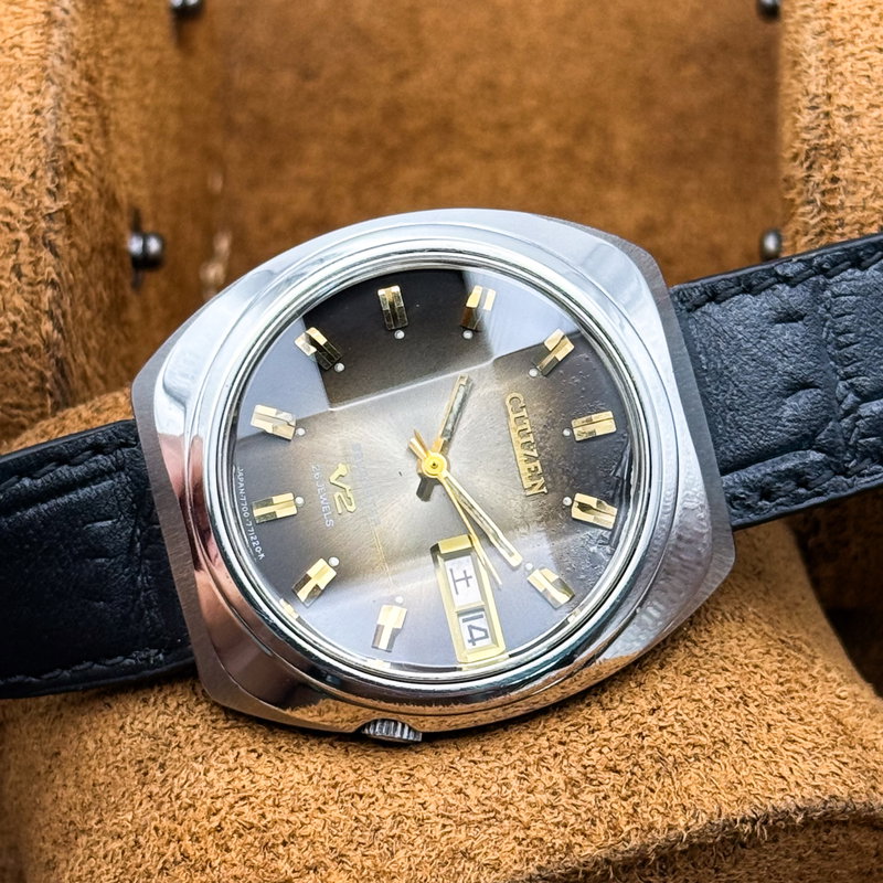 Citizen Citizen - Seven Star V2 "Gradient Charcoal Sunburst" 閃影 (Senei) – Flashing Shadow - No reserve price - 4-770889 TA - Men - 1972 vintage watch - image 18