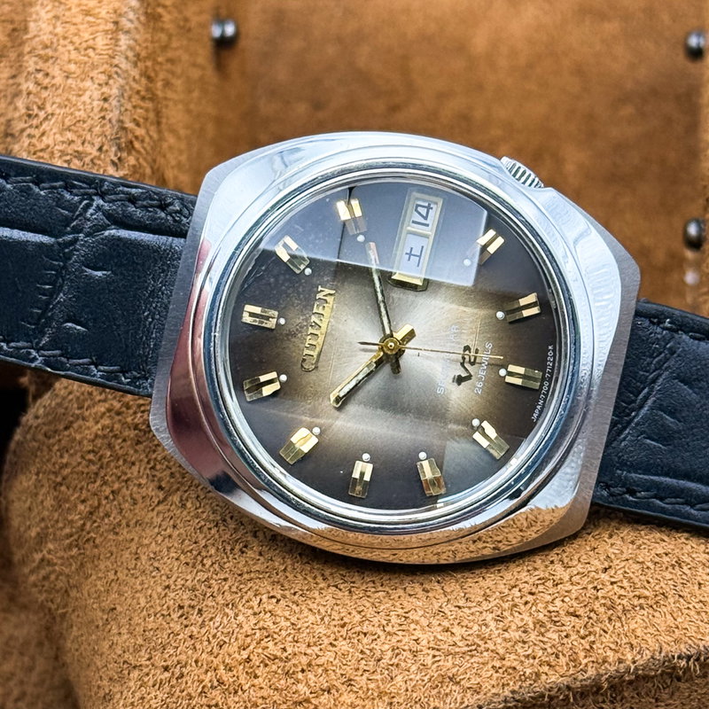 Citizen Citizen - Seven Star V2 "Gradient Charcoal Sunburst" 閃影 (Senei) – Flashing Shadow - No reserve price - 4-770889 TA - Men - 1972 vintage watch - image 20