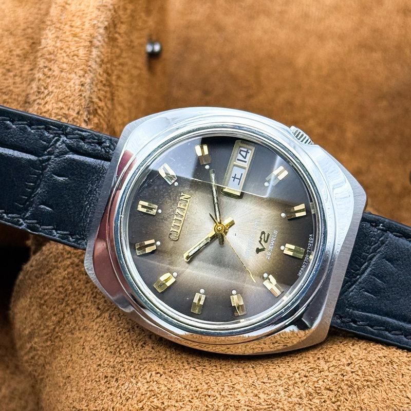Citizen Citizen - Seven Star V2 "Gradient Charcoal Sunburst" 閃影 (Senei) – Flashing Shadow - No reserve price - 4-770889 TA - Men - 1972 vintage watch - image 22