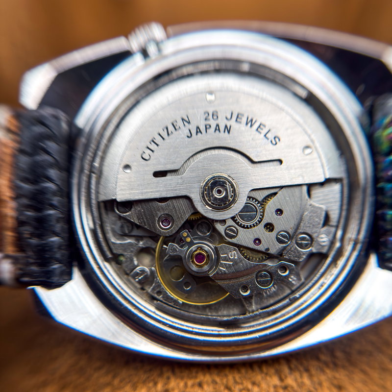 Citizen Citizen - Seven Star V2 "Gradient Green Sunburst" 輝面 (Kimetsu) – Radiant Surface - No reserve price - 4-770871 Y - Men - 1972 vintage watch - image 27