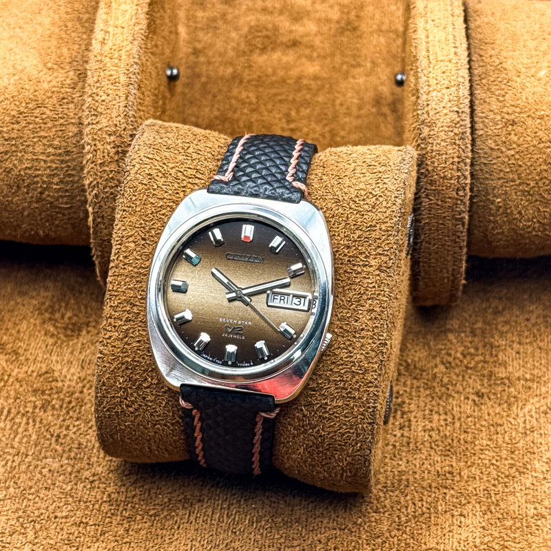Citizen Citizen - Seven Star V2 王耀 (Ōyō) – Royal Glow - No reserve price - 4-770846 Y - Men - 1972 vintage watch - image 13