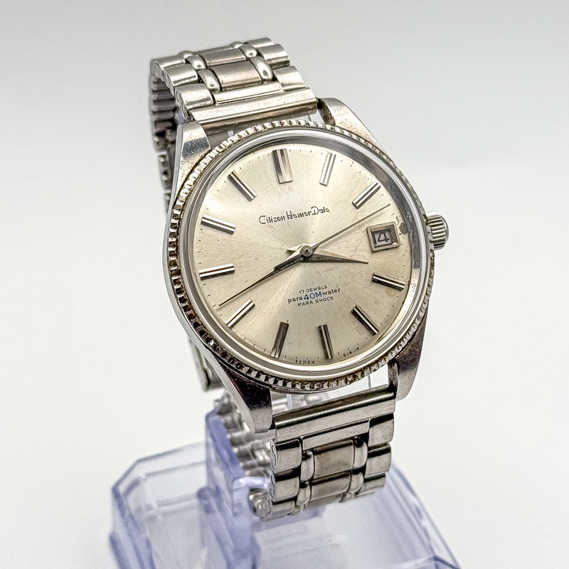 Citizen Citizen - Homer Date 静影 (Seiei) – Silent Reflection - No Reserve Price - 1401a-T - Men - 1970 vintage watch - image 3