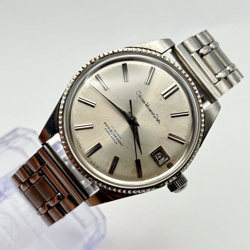 Citizen Citizen - Homer Date 静影 (Seiei) – Silent Reflection - No Reserve Price - 1401a-T - Men - 1970 vintage watch - image 8