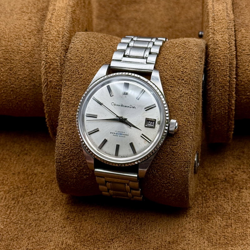 Citizen Citizen - Homer Date 静影 (Seiei) – Silent Reflection - No Reserve Price - 1401a-T - Men - 1970 vintage watch - image 10