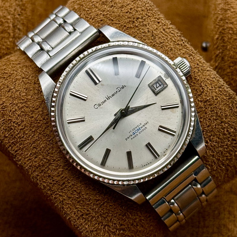 Citizen Citizen - Homer Date 静影 (Seiei) – Silent Reflection - No Reserve Price - 1401a-T - Men - 1970 vintage watch - image 13