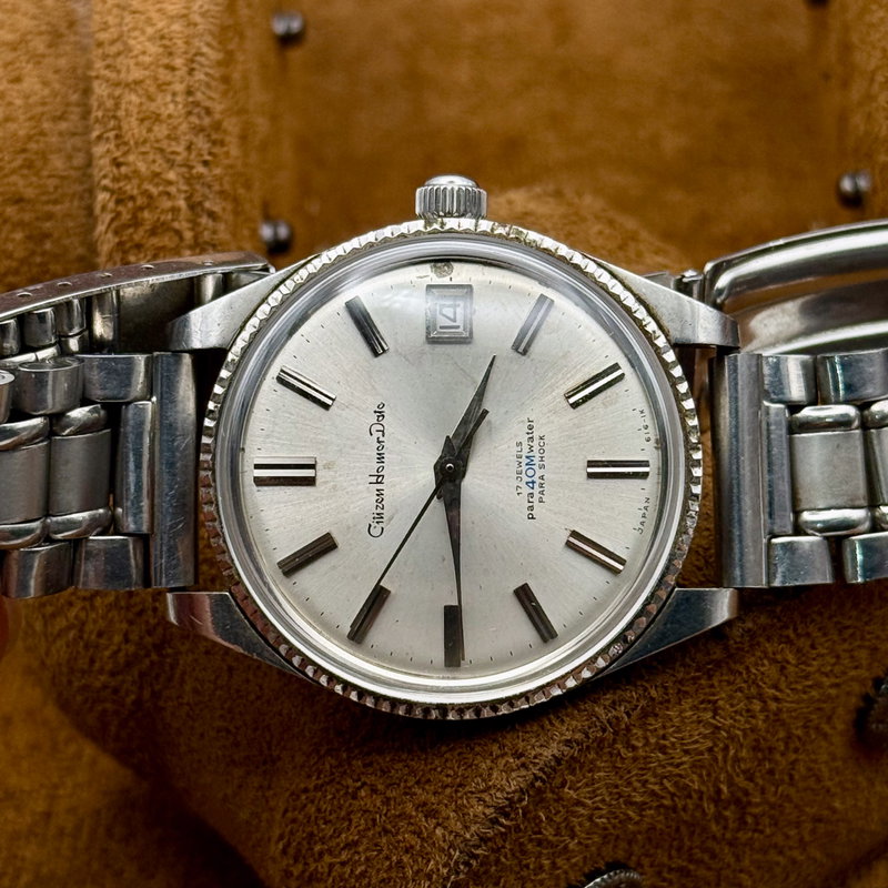 Citizen Citizen - Homer Date 静影 (Seiei) – Silent Reflection - No Reserve Price - 1401a-T - Men - 1970 vintage watch - image 16