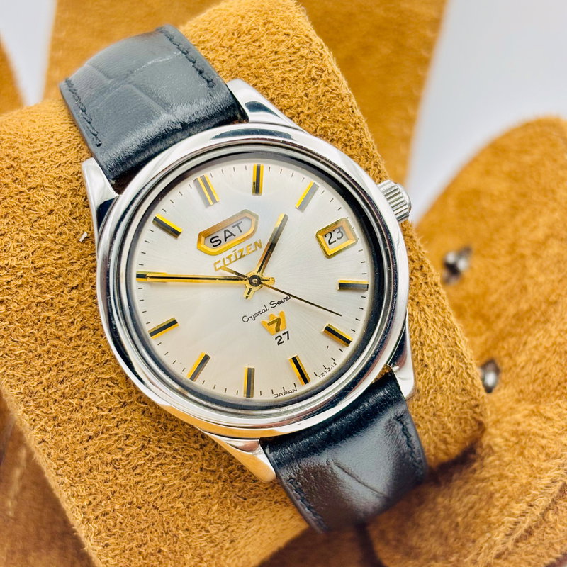 Citizen Citizen - Crystal Seven 清光 – Seikō – Clean Light - No Reserve Price - ACSG 3008-Y - Men - 1978 vintage watch - image 1