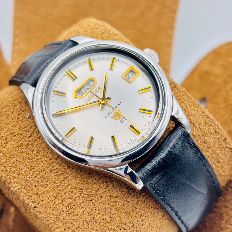 Citizen Citizen - Crystal Seven 清光 – Seikō – Clean Light - No Reserve Price - ACSG 3008-Y - Men - 1978 vintage watch - image 2