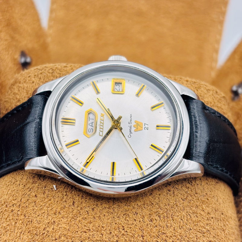Citizen Citizen - Crystal Seven 清光 – Seikō – Clean Light - No Reserve Price - ACSG 3008-Y - Men - 1978 vintage watch - image 4