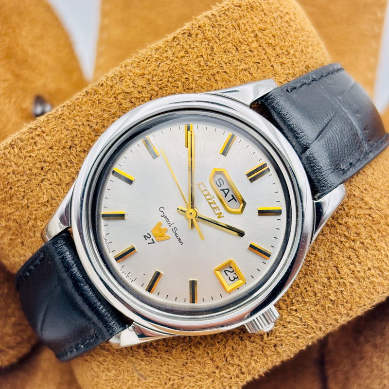 Citizen Citizen - Crystal Seven 清光 – Seikō – Clean Light - No Reserve Price - ACSG 3008-Y - Men - 1978 vintage watch - image 5