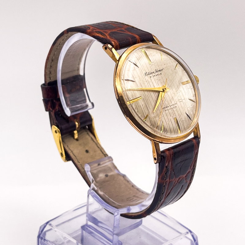 Citizen Citizen - Homer 金礼 (Kinrei) – Golden Courtesy - No reserve price - Men - 1962 vintage watch - image 7