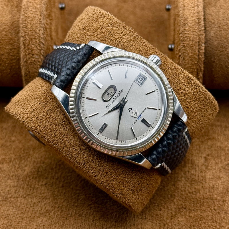 Citizen Citizen - Auto Dater 流影 (Ryūei) – Flowing Shadow - Ingen mindstepris - ADSS 1404-T - Men - 1967 vintage watch - image 11