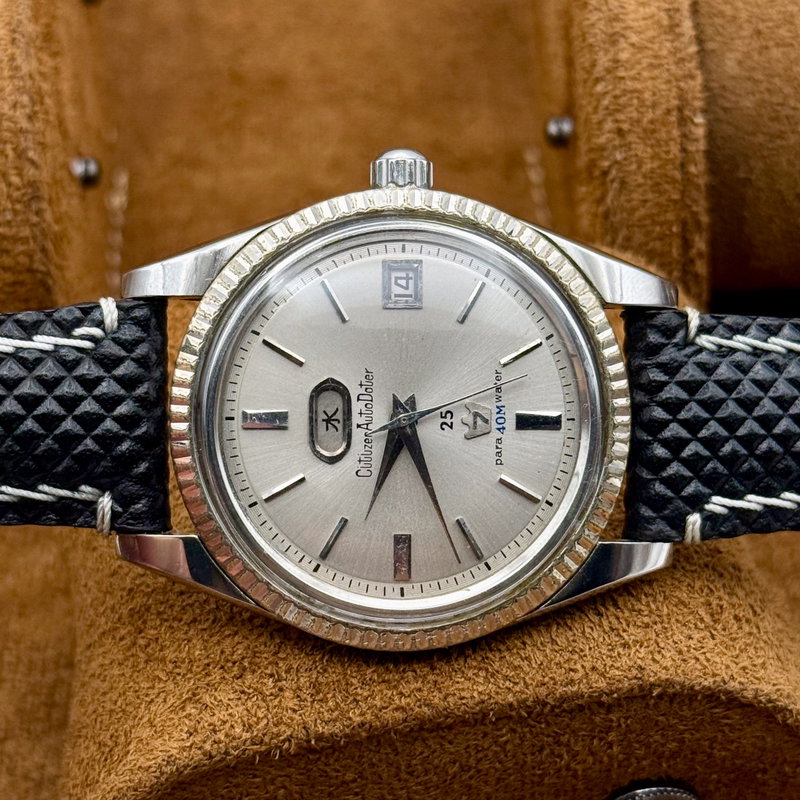 Citizen Citizen - Auto Dater 流影 (Ryūei) – Flowing Shadow - Ingen mindstepris - ADSS 1404-T - Men - 1967 vintage watch - image 16