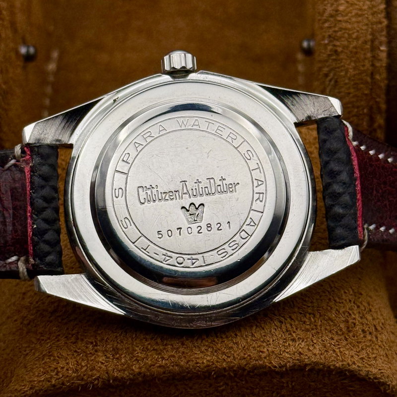 Citizen Citizen - Auto Dater 流影 (Ryūei) – Flowing Shadow - Ingen mindstepris - ADSS 1404-T - Men - 1967 vintage watch - image 18
