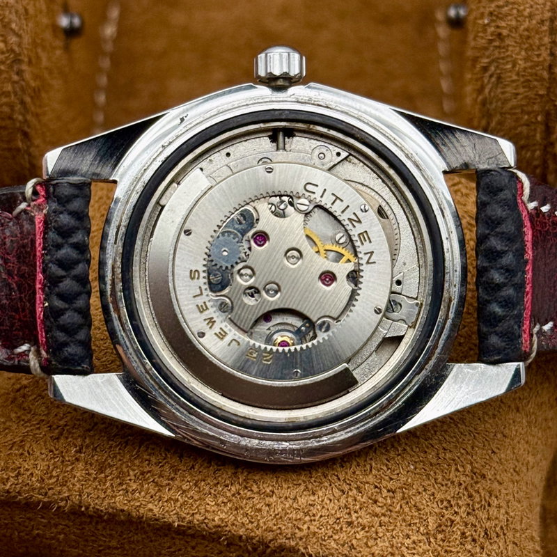 Citizen Citizen - Auto Dater 流影 (Ryūei) – Flowing Shadow - Ingen mindstepris - ADSS 1404-T - Men - 1967 vintage watch - image 19