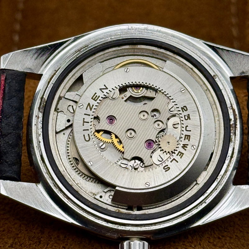 Citizen Citizen - Auto Dater 流影 (Ryūei) – Flowing Shadow - Ingen mindstepris - ADSS 1404-T - Men - 1967 vintage watch - image 21