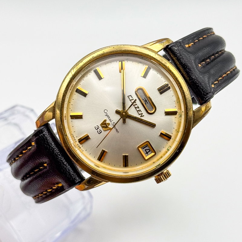 Citizen Citizen - Crystal Seven [Near-Mint] 雅響 (Gakyō) – Elegant Echo - No reserve price - ACSG-3002-Y - Men - 1975 vintage watch - image 2