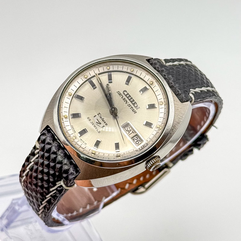 Citizen Citizen - Seven Star Deluxe 深影 (Shin’ei) – Deep Shadow - No Reserve Price - 2946-TA - Men - 1978 vintage watch - image 9
