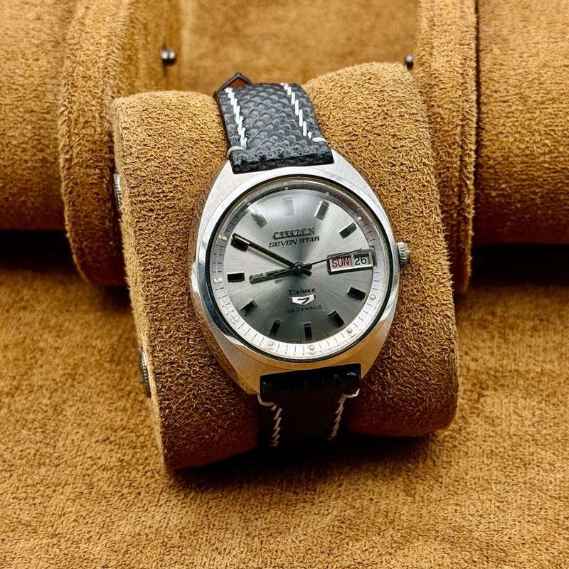 Citizen Citizen - Seven Star Deluxe 深影 (Shin’ei) – Deep Shadow - No Reserve Price - 2946-TA - Men - 1978 vintage watch - image 12