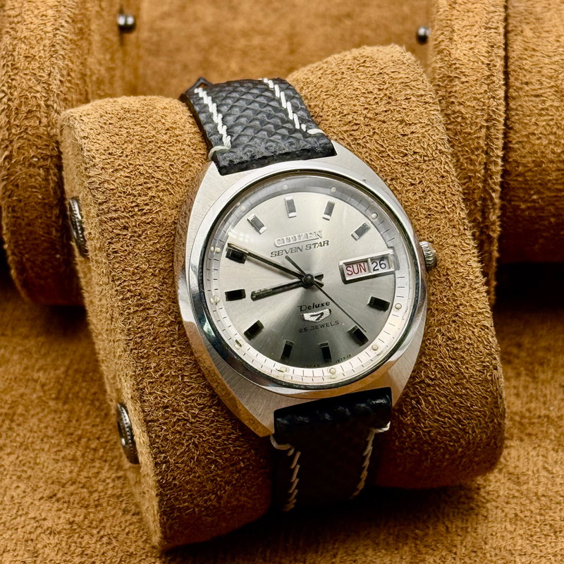 Citizen Citizen - Seven Star Deluxe 深影 (Shin’ei) – Deep Shadow - No Reserve Price - 2946-TA - Men - 1978 vintage watch - image 13