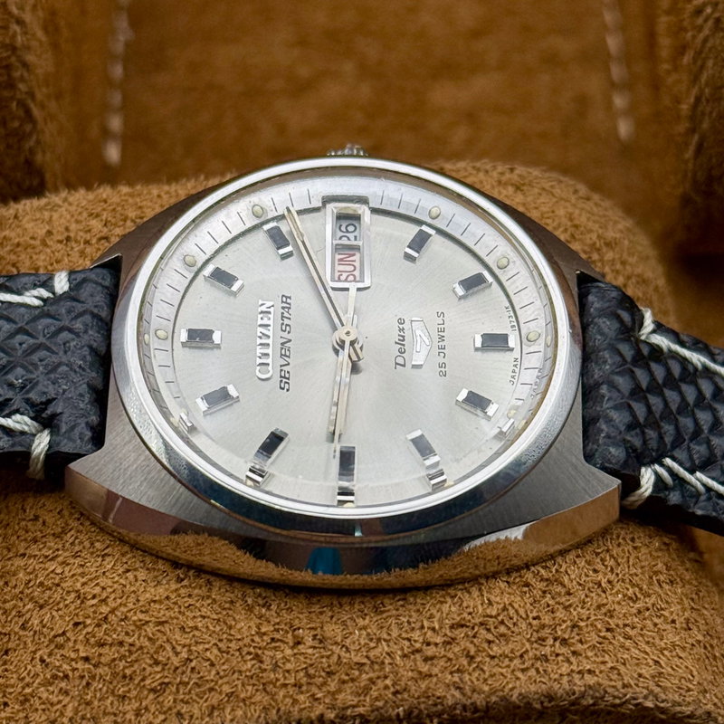Citizen Citizen - Seven Star Deluxe 深影 (Shin’ei) – Deep Shadow - No Reserve Price - 2946-TA - Men - 1978 vintage watch - image 24