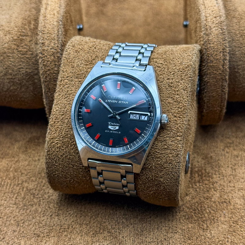 Citizen Citizen - Seven Star Deluxe 恵耀 (Keiyō) – Brilliance of Grace - No reserve price - GN-3-S - Men - 1978 vintage watch - image 9