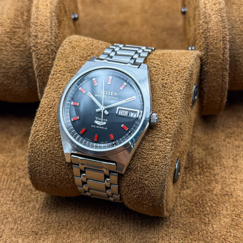 Citizen Citizen - Seven Star Deluxe 恵耀 (Keiyō) – Brilliance of Grace - No reserve price - GN-3-S - Men - 1978 vintage watch - image 10