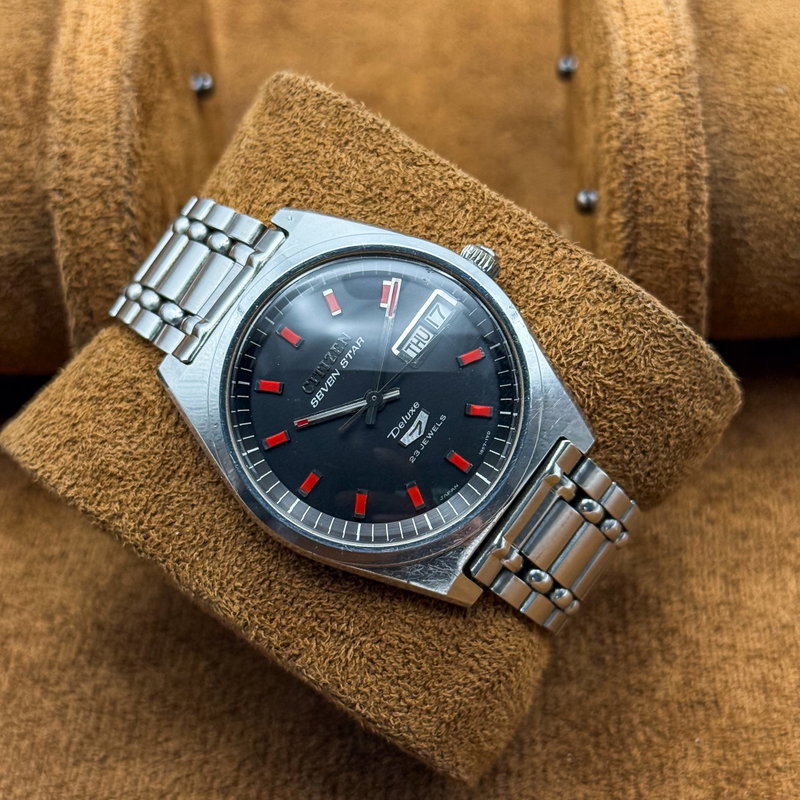 Citizen Citizen - Seven Star Deluxe 恵耀 (Keiyō) – Brilliance of Grace - No reserve price - GN-3-S - Men - 1978 vintage watch - image 12