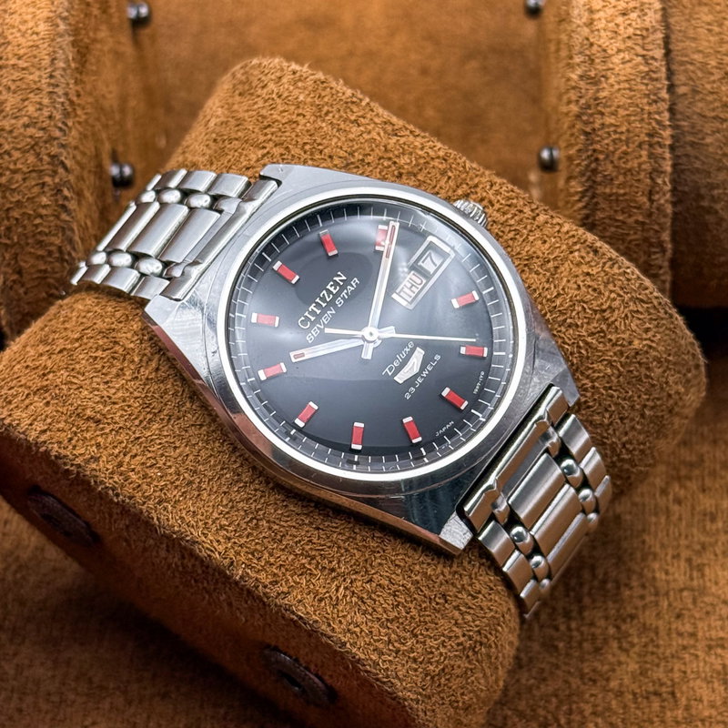 Citizen Citizen - Seven Star Deluxe 恵耀 (Keiyō) – Brilliance of Grace - No reserve price - GN-3-S - Men - 1978 vintage watch - image 13