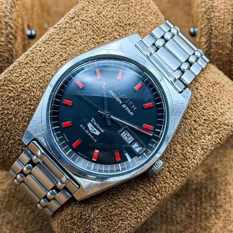 Citizen Citizen - Seven Star Deluxe 恵耀 (Keiyō) – Brilliance of Grace - No reserve price - GN-3-S - Men - 1978 vintage watch - image 15