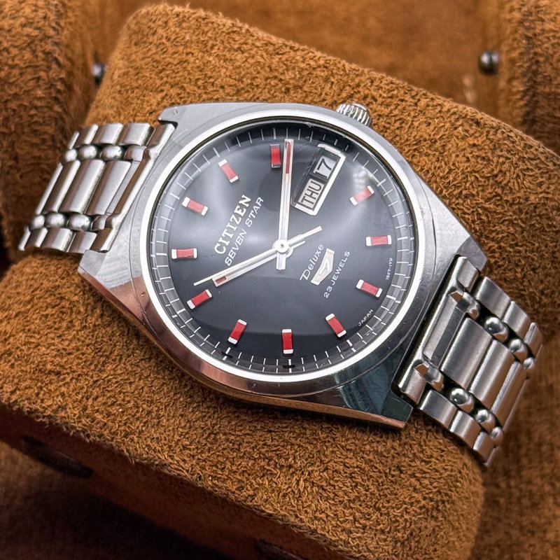 Citizen Citizen - Seven Star Deluxe 恵耀 (Keiyō) – Brilliance of Grace - No reserve price - GN-3-S - Men - 1978 vintage watch - image 16