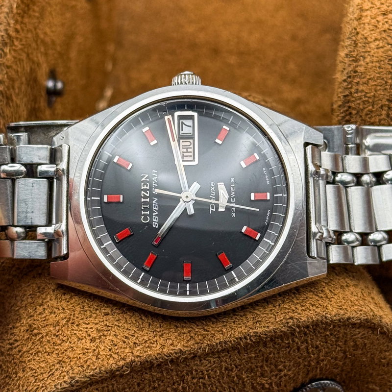 Citizen Citizen - Seven Star Deluxe 恵耀 (Keiyō) – Brilliance of Grace - No reserve price - GN-3-S - Men - 1978 vintage watch - image 21