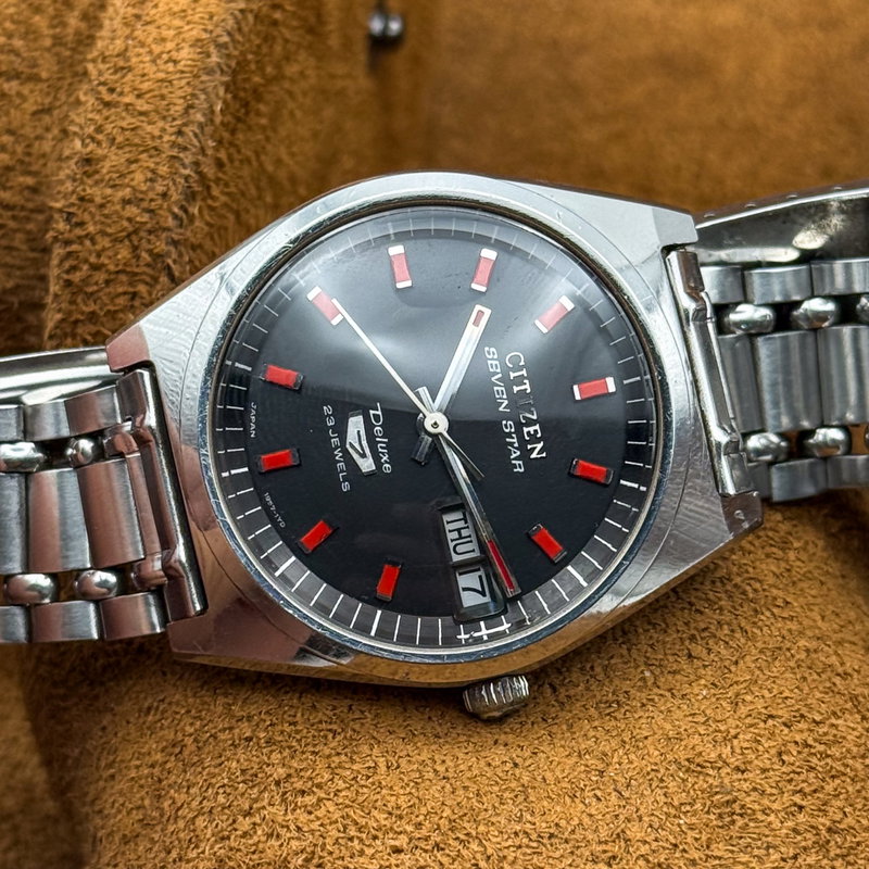 Citizen Citizen - Seven Star Deluxe 恵耀 (Keiyō) – Brilliance of Grace - No reserve price - GN-3-S - Men - 1978 vintage watch - image 22