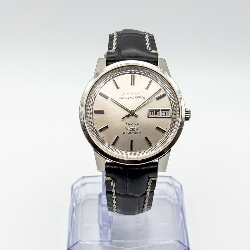 Citizen Citizen - Seven Star Deluxe 銀霞 (Ginkasumi) – Silver Haze - No reserve price - ACSS 52704-Y - Men - 1968 vintage watch - image 1