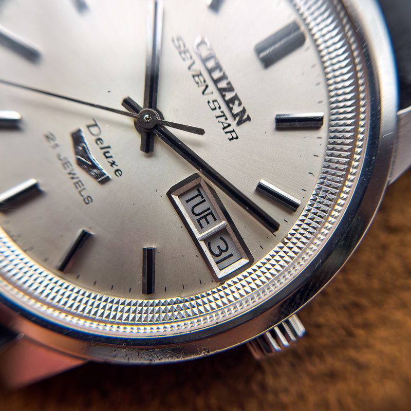 Citizen Citizen - Seven Star Deluxe 銀霞 (Ginkasumi) – Silver Haze - No reserve price - ACSS 52704-Y - Men - 1968 vintage watch - image 19