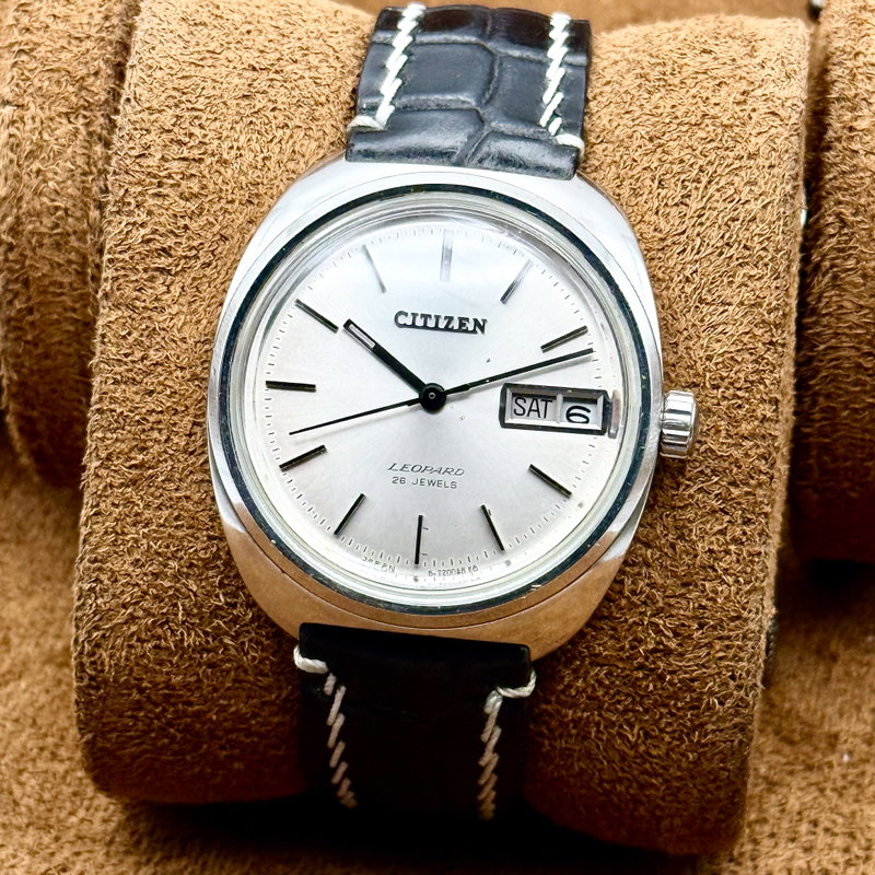 Citizen Citizen - Leopard 光焦 – Kōshō – Focused Light - No reserve price - 4-720032-TA - Men - 1970-1979  vintage watch - image 4