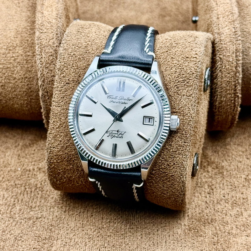 Citizen Citizen - Auto Dater 明澄 – Meichō – Luminous Clarity - No Reserve Price - Men - 1964 vintage watch - image 12