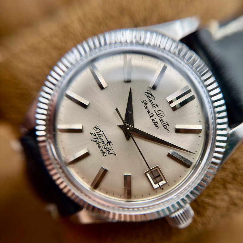 Citizen Citizen - Auto Dater 明澄 – Meichō – Luminous Clarity - No Reserve Price - Men - 1964 vintage watch - image 16